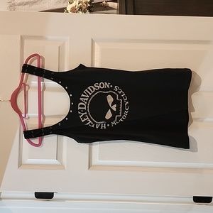 LADIES HARLEY DAVIDSON TANK SIZE L